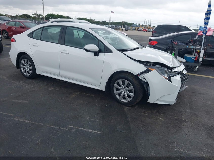2026 Toyota Corolla VIN 5YFB4MDE9TP447494 IAAI salvage auction — FRONT END, Salvage Title, sold $6,700 on 2026-07-09 (photo 1)