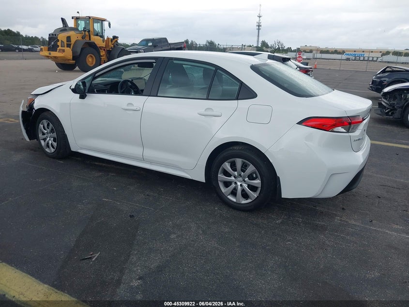 2026 Toyota Corolla VIN 5YFB4MDE9TP447494 IAAI salvage auction — FRONT END, Salvage Title, sold $6,700 on 2026-07-09 (photo 3)