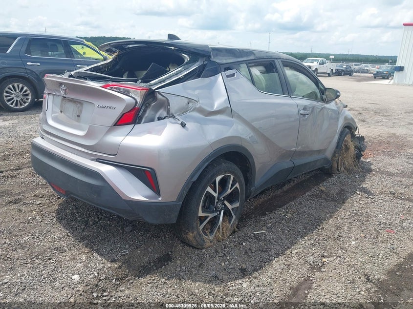 2019 Toyota C-hr VIN JTNKHMBX4K1050296 IAAI salvage auction — ROLLOVER, Salvage Title, sold $1,000 on 2026-07-28 (photo 4)
