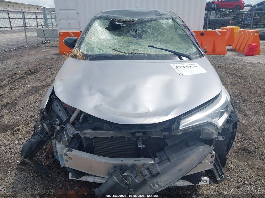 2019 Toyota C-hr VIN JTNKHMBX4K1050296 IAAI salvage auction — ROLLOVER, Salvage Title, sold $1,000 on 2026-07-28 (photo 6)