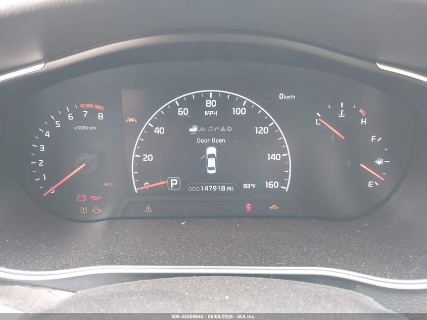 2014 Kia Cadenza VIN KNALN4D70E5131076 IAAI salvage auction — FRONT END, Salvage Title, sold $1,050 on 2026-07-21 (photo 7)