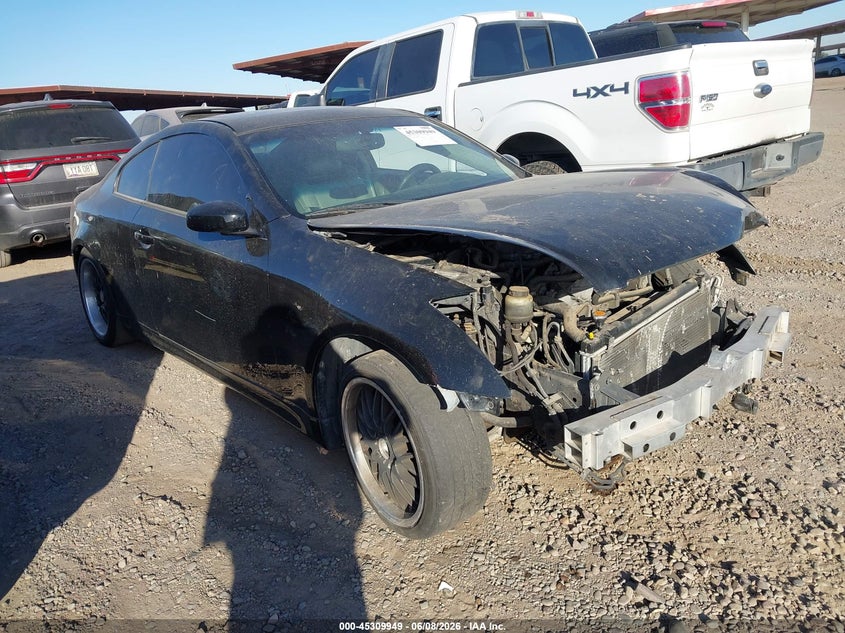 2006 Infiniti G VIN JNKCV54E26M721602 IAAI salvage auction — NORMAL WEAR, Restored (Arizona), sold $350 on 2026-07-07 (photo 1)