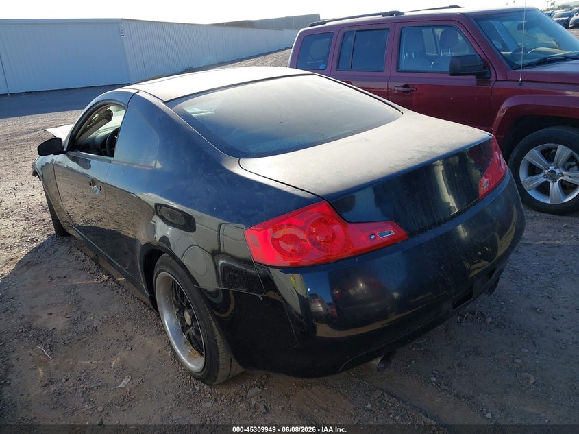2006 Infiniti G VIN JNKCV54E26M721602 IAAI salvage auction — NORMAL WEAR, Restored (Arizona), sold $350 on 2026-07-07 (photo 3)
