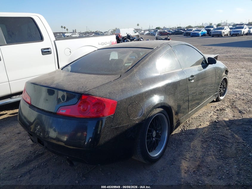 2006 Infiniti G VIN JNKCV54E26M721602 IAAI salvage auction — NORMAL WEAR, Restored (Arizona), sold $350 on 2026-07-07 (photo 4)