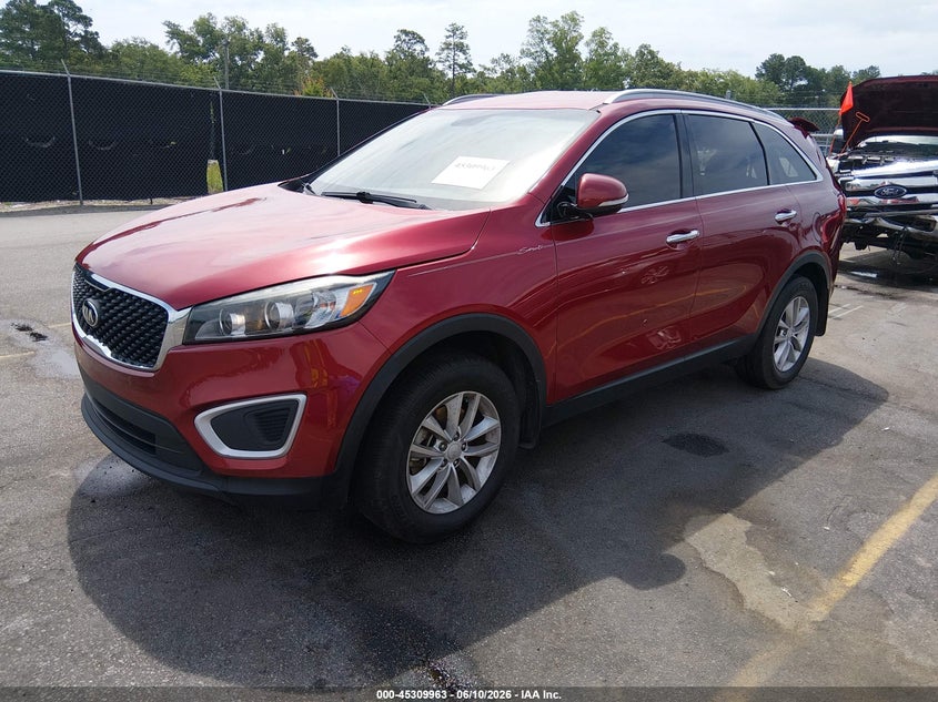 2018 Kia Sorento VIN 5XYPG4A3XJG410701 IAAI salvage auction — ROOF, Salvage (South Carolina), sold $2,100 on 2026-07-08 (photo 2)