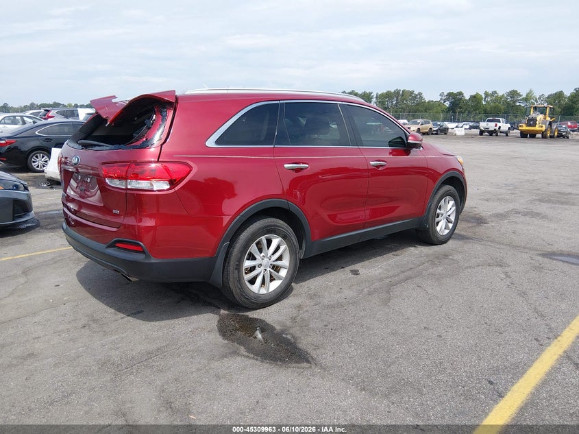 2018 Kia Sorento VIN 5XYPG4A3XJG410701 IAAI salvage auction — ROOF, Salvage (South Carolina), sold $2,100 on 2026-07-08 (photo 4)