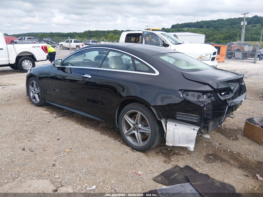 2018 Mercedes-benz E-klasse VIN WDD1J6GB0JF014593 IAAI salvage auction — REAR END, Salvage Title, sold $12,800 on 2026-07-30 (photo 3)