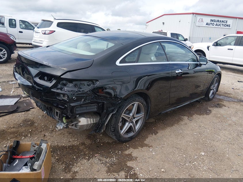 2018 Mercedes-benz E-klasse VIN WDD1J6GB0JF014593 IAAI salvage auction — REAR END, Salvage Title, sold $12,800 on 2026-07-30 (photo 4)