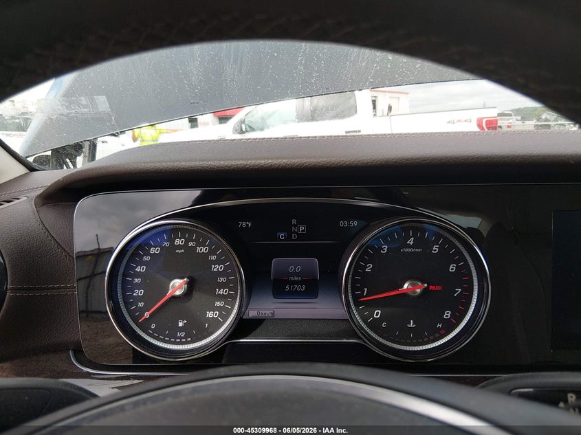 2018 Mercedes-benz E-klasse VIN WDD1J6GB0JF014593 IAAI salvage auction — REAR END, Salvage Title, sold $12,800 on 2026-07-30 (photo 7)