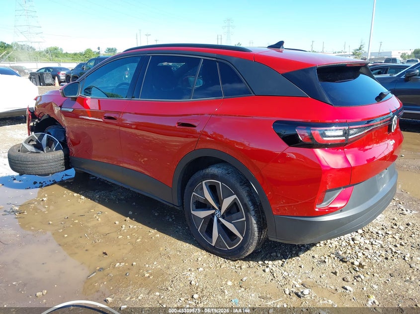 2023 Volkswagen Id.4 VIN 1V2WNPE87PC045866 IAAI salvage auction — SIDE, Salvage Title, sold $9,100 on 2026-07-30 (photo 3)
