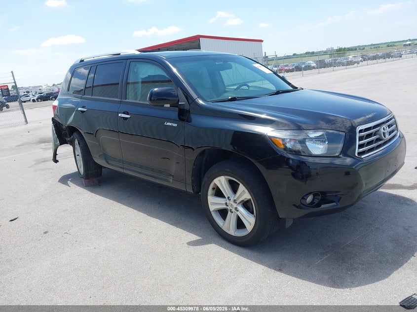 2009 Toyota Highlander VIN JTEES42A292132753 IAAI salvage auction — RIGHT SIDE, Certificate Of Title (Nebraska), sold $1,900 on 2026-07-16 (photo 1)