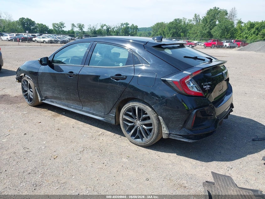 2020 Honda Civic VIN SHHFK7H99LU218054 IAAI salvage auction — FRONT END, Salvage (Ohio), sold $6,150 on 2026-07-20 (photo 3)