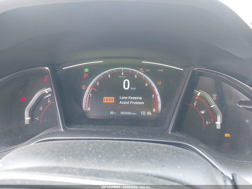 2020 Honda Civic VIN SHHFK7H99LU218054 IAAI salvage auction — FRONT END, Salvage (Ohio), sold $6,150 on 2026-07-20 (photo 7)
