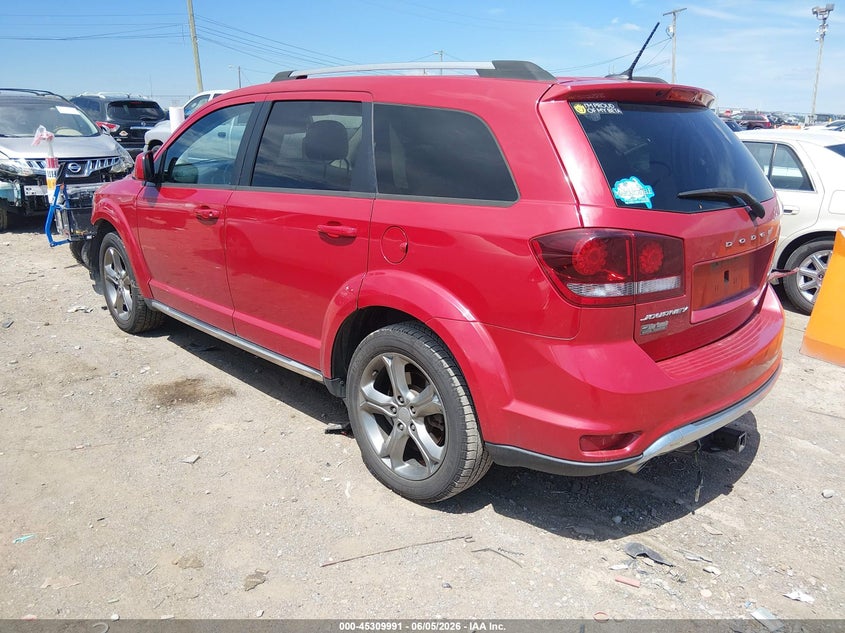 2017 Dodge Journey VIN 3C4PDCGG4HT542868 IAAI salvage auction — FRONT END, Salvage Title, sold $25 on 2026-07-30 (photo 3)