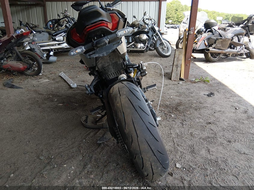 2025 Kawasaki Zr VIN ML5ZRDS14SDA04247 IAAI salvage auction — FRONT END, Salvage (Massachusetts), sold $2,250 on 2026-07-08 (photo 6)