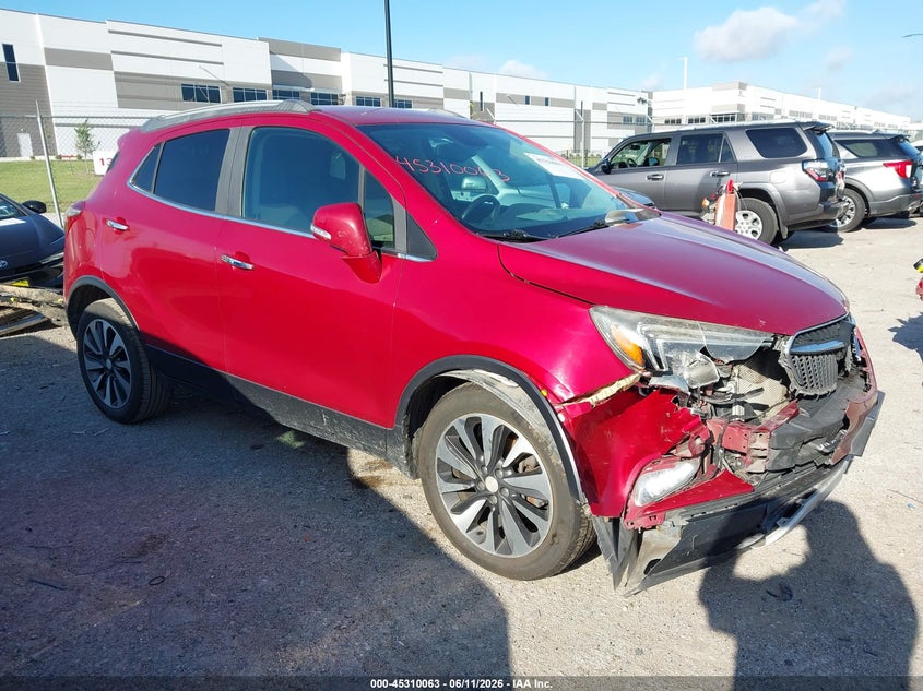 2017 Buick Encore VIN KL4CJBSB4HB126070 IAAI salvage auction — RIGHT FRONT, Salvage Title, sold $2,175 on 2026-09-11 (photo 1)