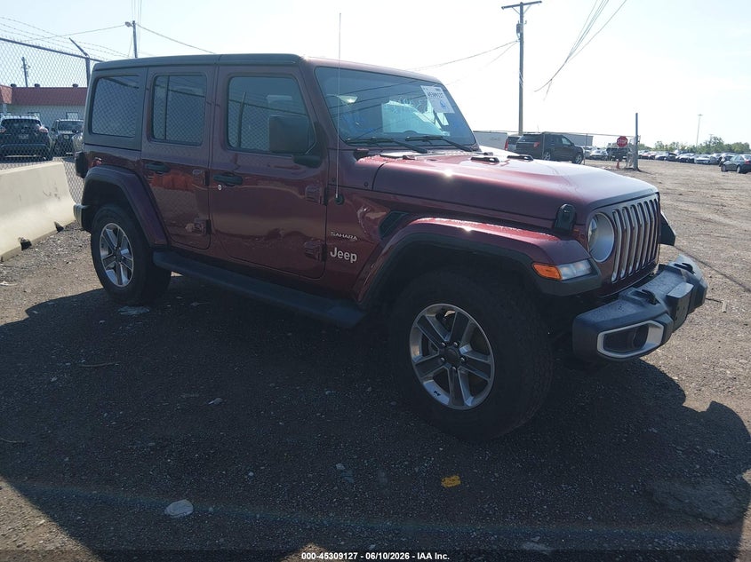 2022 Jeep Wrangler / VIN 1C4HJXEG7NW103922 IAAI salvage auction — UNKNOWN, Salvage (Tennessee), sold $14,100 on 2026-07-30 (photo 1)