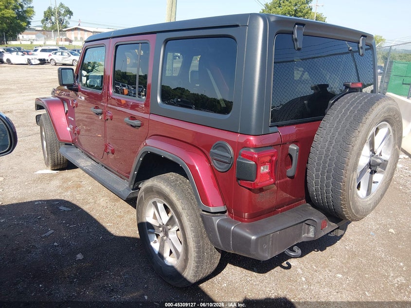 2022 Jeep Wrangler / VIN 1C4HJXEG7NW103922 IAAI salvage auction — UNKNOWN, Salvage (Tennessee), sold $14,100 on 2026-07-30 (photo 3)