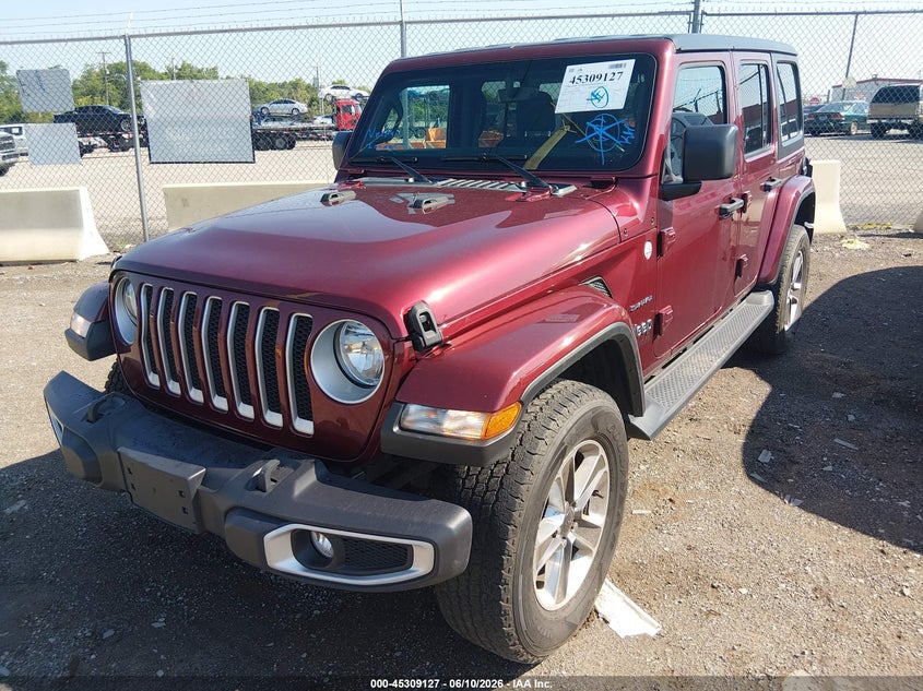 2022 Jeep Wrangler / VIN 1C4HJXEG7NW103922 IAAI salvage auction — UNKNOWN, Salvage (Tennessee), sold $14,100 on 2026-07-30 (photo 6)