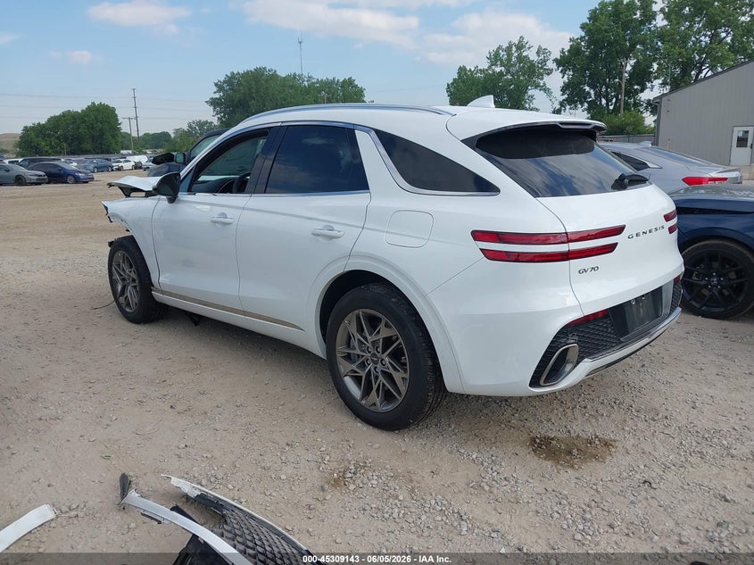 2024 Genesis Gv70 VIN 5NMMADTB3RH001126 IAAI salvage auction — FRONT END, Salvage (Ohio), sold $25 on 2026-07-29 (photo 3)