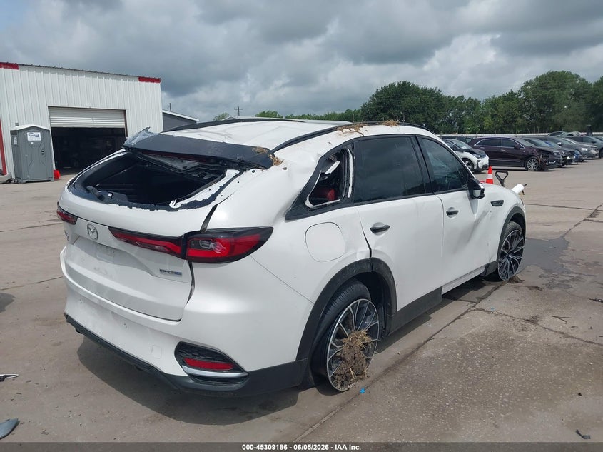 2025 Mazda Cx-70 VIN JM3KJEHA4S1114068 IAAI salvage auction — ROLLOVER, Salvage Title, sold $5,300 on 2026-07-28 (photo 4)