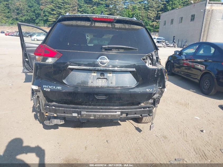 2020 Nissan Rogue VIN KNMAT2MT6LP505161 IAAI salvage auction — REAR END, Salvage (Massachusetts), sold $1,800 on 2026-07-31 (photo 6)