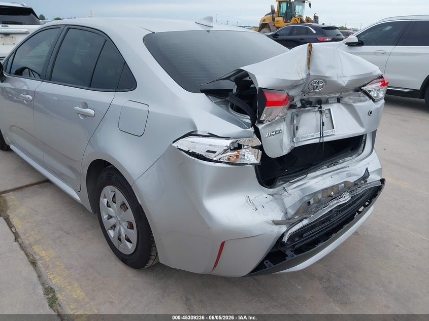 2020 Toyota Corolla VIN JTDDPRAE1LJ016895 IAAI salvage auction — REAR END, Salvage Title, sold $3,100 on 2026-07-16 (photo 6)