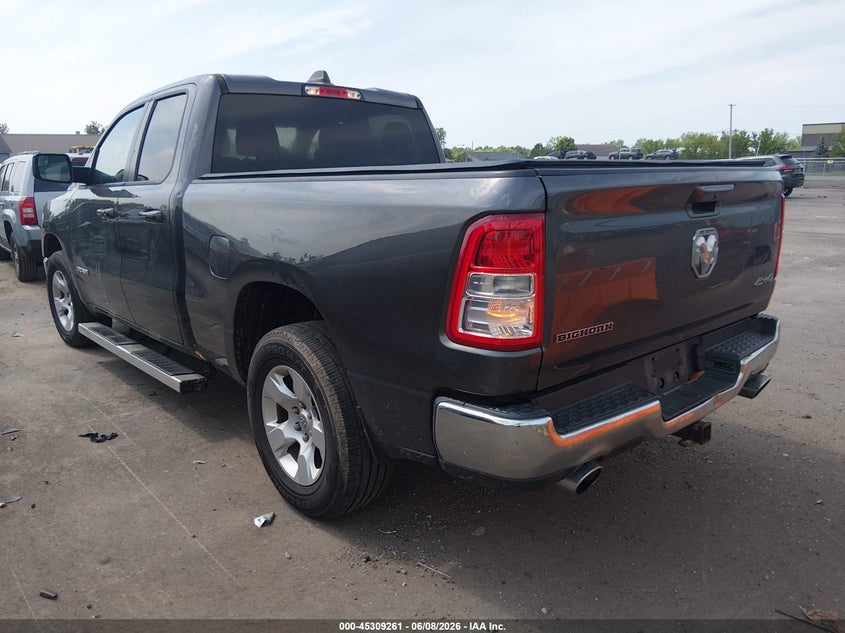 2022 Ram 1500 VIN 1C6SRFBT1NN134123 IAAI salvage auction — HAIL, Salvage Title, sold $12,050 on 2026-07-21 (photo 3)