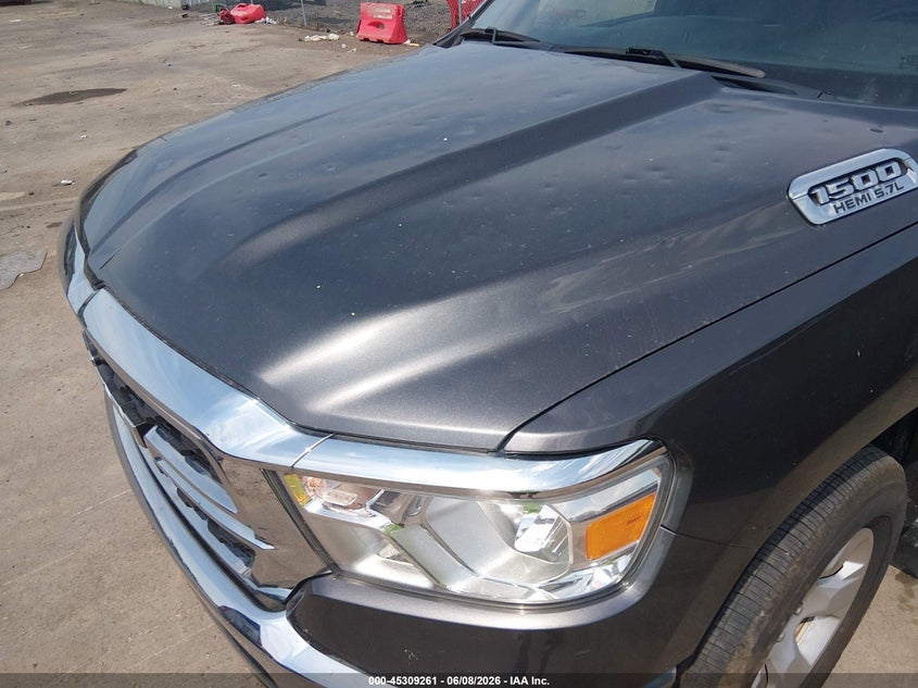 2022 Ram 1500 VIN 1C6SRFBT1NN134123 IAAI salvage auction — HAIL, Salvage Title, sold $12,050 on 2026-07-21 (photo 6)