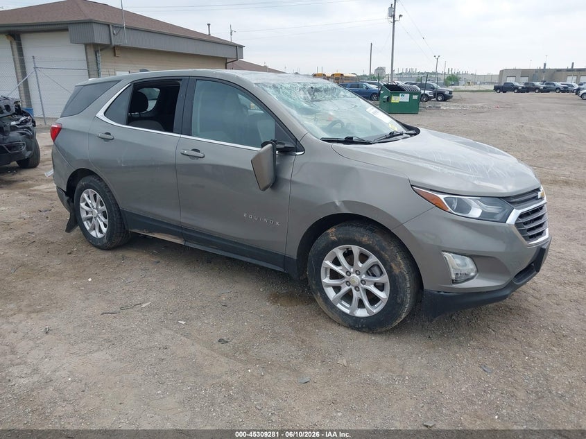 2018 Chevrolet Equinox VIN 3GNAXJEV5JS637977 IAAI salvage auction — FRESH WATER, Salvage Title, sold $825 on 2026-07-25 (photo 1)