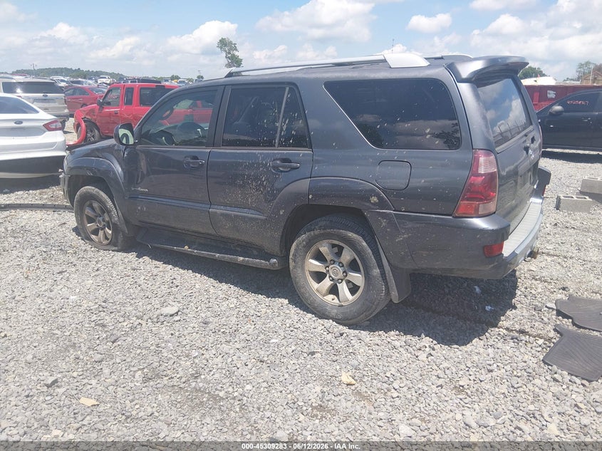 2004 Toyota 4runner VIN JTEZU14R640042748 IAAI salvage auction — LEFT FRONT, Salvage (West Virginia), sold $1,750 on 2026-07-29 (photo 3)