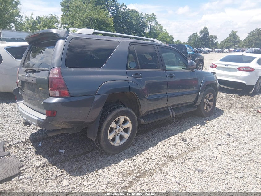 2004 Toyota 4runner VIN JTEZU14R640042748 IAAI salvage auction — LEFT FRONT, Salvage (West Virginia), sold $1,750 on 2026-07-29 (photo 4)