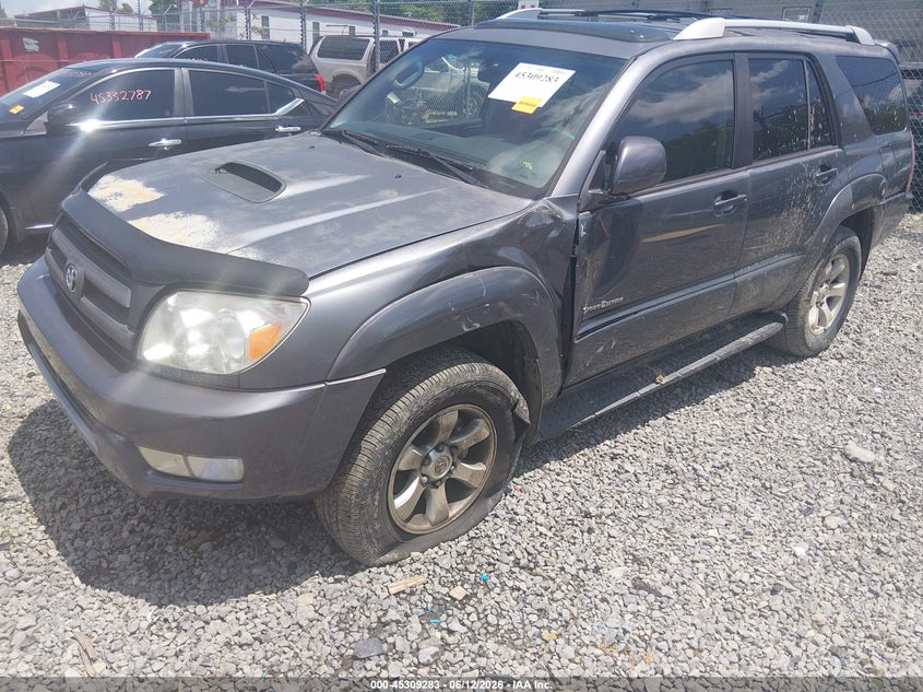 2004 Toyota 4runner VIN JTEZU14R640042748 IAAI salvage auction — LEFT FRONT, Salvage (West Virginia), sold $1,750 on 2026-07-29 (photo 6)