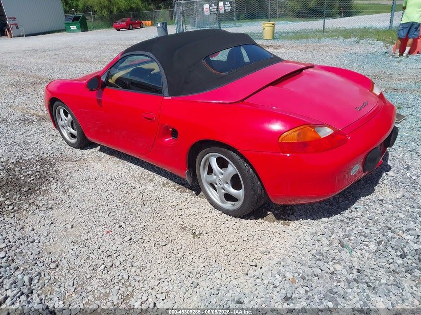 1997 Porsche Boxster VIN WP0CA298XVS624298 IAAI salvage auction — WATER/FLOOD, Salvage (Mississippi), sold $2,600 on 2026-07-17 (photo 3)