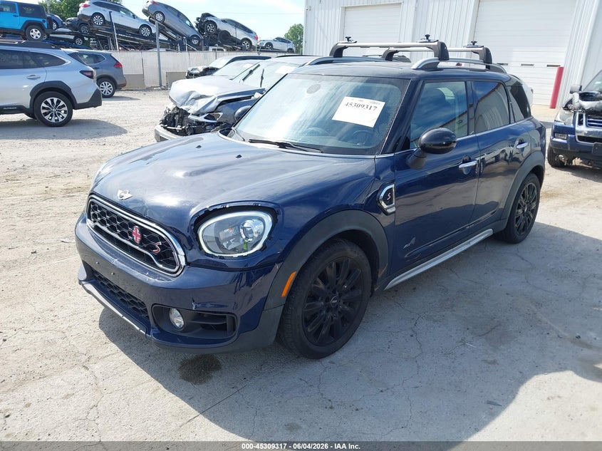 2018 Mini Countryman VIN WMZYT5C34J3E60486 IAAI salvage auction — LEFT FRONT, Salvage Title, sold $1,500 on 2026-09-15 (photo 2)