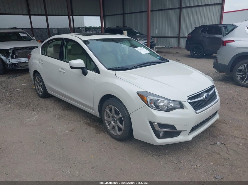 2015 Subaru Impreza VIN JF1GJAK67FH019812 IAAI salvage auction — LEFT SIDE, Salvage Title, sold $900 on 2026-07-14 (photo 1)