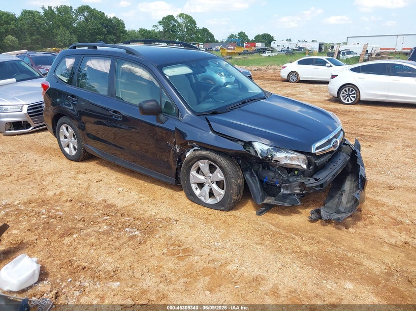 2016 Subaru Forester VIN JF2SJABCXGH423779 IAAI salvage auction — RIGHT FRONT, Salvage Title, sold $1,800 on 2026-07-06 (photo 1)