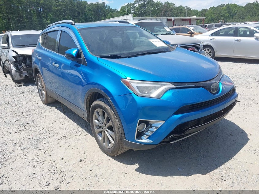 2018 Toyota Rav 4 VIN JTMYFREV1JJ205428 IAAI salvage auction — LEFT REAR, Salvage (Texas), sold $5,500 on 2026-07-28 (photo 1)
