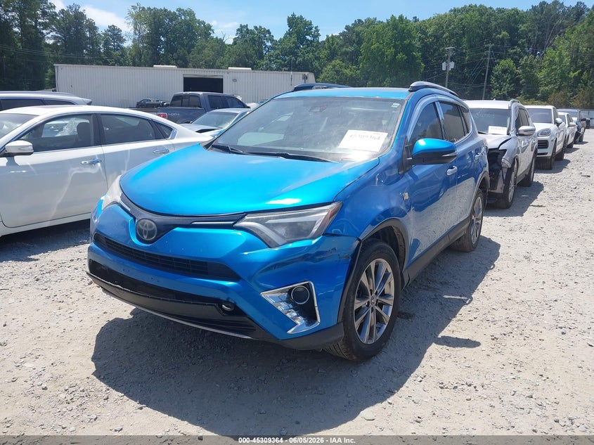 2018 Toyota Rav 4 VIN JTMYFREV1JJ205428 IAAI salvage auction — LEFT REAR, Salvage (Texas), sold $5,500 on 2026-07-28 (photo 2)