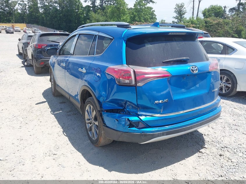 2018 Toyota Rav 4 VIN JTMYFREV1JJ205428 IAAI salvage auction — LEFT REAR, Salvage (Texas), sold $5,500 on 2026-07-28 (photo 3)