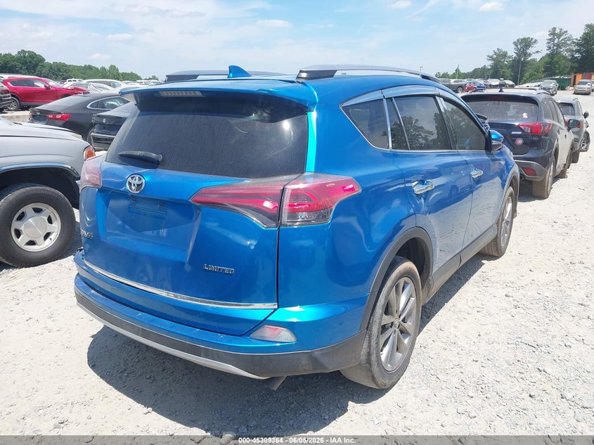 2018 Toyota Rav 4 VIN JTMYFREV1JJ205428 IAAI salvage auction — LEFT REAR, Salvage (Texas), sold $5,500 on 2026-07-28 (photo 4)