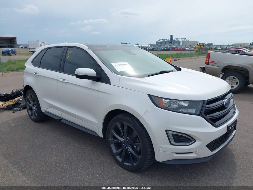 2015 Ford Edge VIN 2FMPK4AP7FBB75571 IAAI salvage auction — REAR END, Salvage Title, sold $2,000 on 2026-07-09 (photo 1)