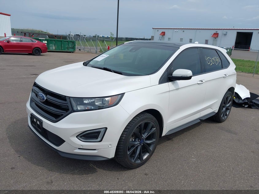 2015 Ford Edge VIN 2FMPK4AP7FBB75571 IAAI salvage auction — REAR END, Salvage Title, sold $2,000 on 2026-07-09 (photo 2)