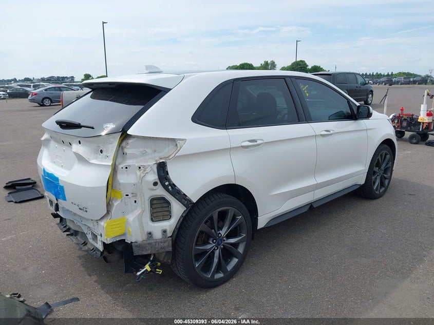 2015 Ford Edge VIN 2FMPK4AP7FBB75571 IAAI salvage auction — REAR END, Salvage Title, sold $2,000 on 2026-07-09 (photo 4)