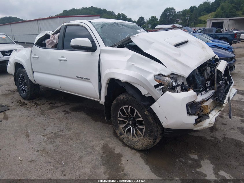 2020 Toyota Tacoma VIN 3TMCZ5AN5LM353491 IAAI salvage auction — ROLLOVER, Salvage (West Virginia), sold $3,100 on 2026-07-30 (photo 1)
