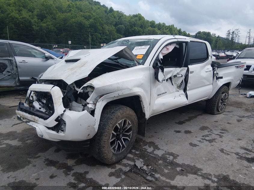 2020 Toyota Tacoma VIN 3TMCZ5AN5LM353491 IAAI salvage auction — ROLLOVER, Salvage (West Virginia), sold $3,100 on 2026-07-30 (photo 2)
