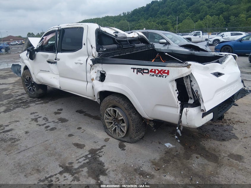2020 Toyota Tacoma VIN 3TMCZ5AN5LM353491 IAAI salvage auction — ROLLOVER, Salvage (West Virginia), sold $3,100 on 2026-07-30 (photo 3)