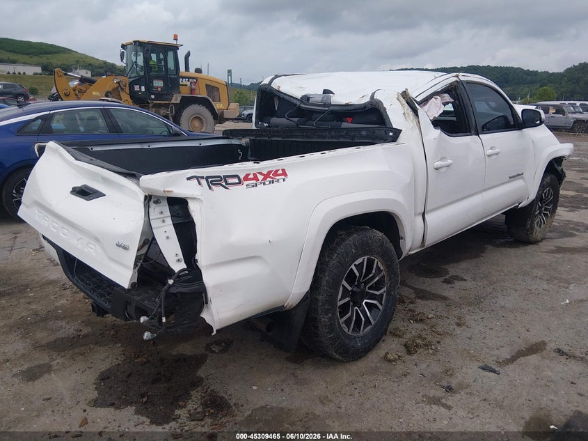 2020 Toyota Tacoma VIN 3TMCZ5AN5LM353491 IAAI salvage auction — ROLLOVER, Salvage (West Virginia), sold $3,100 on 2026-07-30 (photo 4)