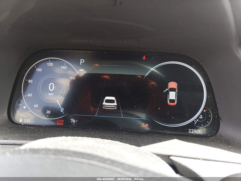 2021 Hyundai Sonata VIN KMHL14JA4MA159625 IAAI salvage auction — REAR END, Salvage Title, sold $6,500 on 2026-07-17 (photo 7)