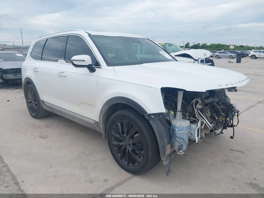 2020 Kia Telluride VIN 5XYP54HC1LG042729 IAAI salvage auction — FRONT END, Salvage Title, sold $4,250 on 2026-07-19 (photo 1)